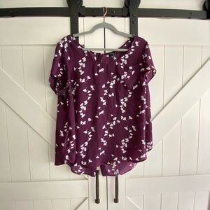 Torrid purple blouse